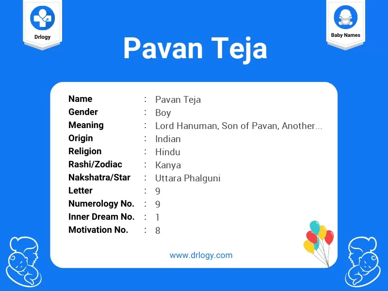 Pavan Teja Name Meaning